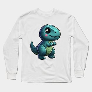 Cute Baby T-Rex Long Sleeve T-Shirt